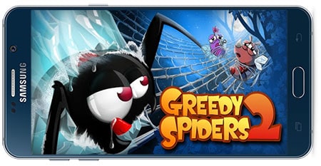 دانلود بازی اندروید Greedy Spiders 2 v1.4.3