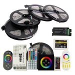 5-10M 5050 RGB LED 30LED IP65 Strip Light Dimmable Sound Activated Music Change