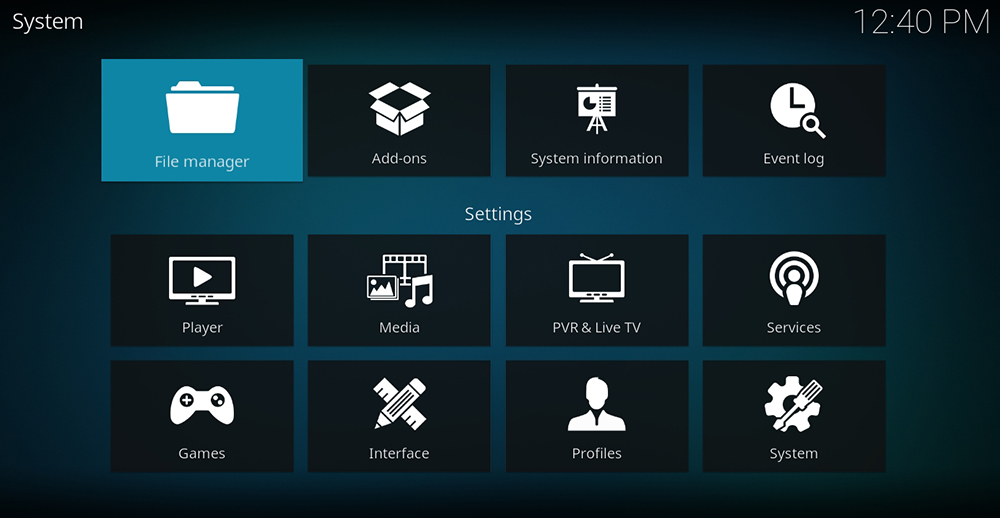  File Manager Kodi 