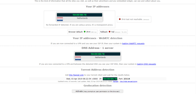 Surfshark-leak-protection