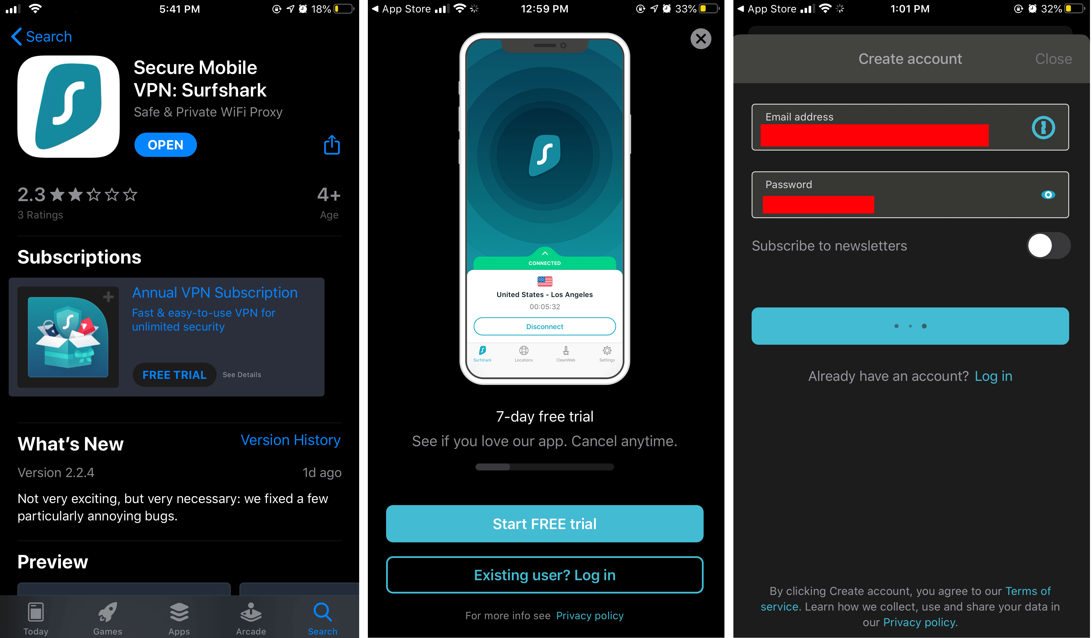  چگونه-به-مزایای-surfshark-free-trial-on-iPhone "width =" 3776 "height =" 2208 "srcset =" "data-srcset =" https://144839-418331-2-raikfcquaxqncofqfm.stackpathdns.com/wp-content/uploads/2019/01/how-to-avail-surfshark-free-trial-on- iphone.png 3776w، https://144839-418331-2-raikfcquaxqncofqfm.stackpathdns.com/wp-content/uploads/2019/01/how-to-avail-surfshark-free-trial-on-iphone-300x175.png 300w ، https://144839-418331-2-raikfcquaxqncofqfm.stackpathdns.com/wp-content/uploads/2019/01/how-to-avail-surfshark-free-trial-on-iphone-768x449.png 768w، https : //144839-418331-2-raikfcquaxqncofqfm.stackpathdns.com/wp-content/uploads/2019/01/how-to-avail-surfshark-free-trial-on-iphone-1024x599.png 1024w "size =" ( max-عرض: 3776px) 100vw، 3776px "/> </p>
<p><noscript><img class=