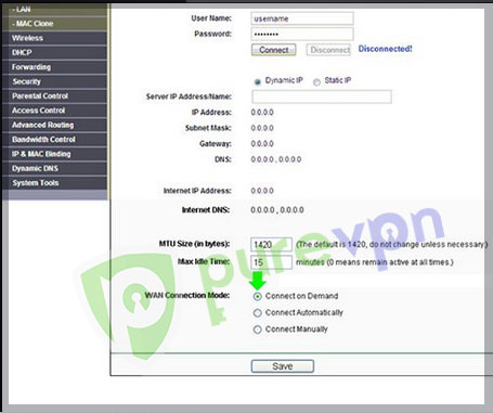  PureVPN-اتصال-ترجیح " width = "455" height = "381" srcset = "http://madahi72.ir/wp-content/uploads/2020/01/1579364652_800_نحوه-تنظیم-purevpn-در-روتر-linksys-،-netgear-،-asus-و-غیره.jpg 455w، https: //144839-418331-2-raikfcquaxqncofqfm.stackpathdns.com/wp-content/uploads/2019/06/PureVPN-connection-preference-300x251.jpg 300w "size =" (حداکثر عرض: 455px) 100vw ، 455px [19659075] برای تکمیل تنظیمات ، روی <strong> ذخیره </strong> کلیک کنید </li>
</ol>
<p> این مراحل PureVPN را فعال می کند (بر روی PPTP VP پروتکل N) در اکثر مدلهای روتر TP-Link. </p>
<h3> نصب ASUS PureVPN با استفاده از پروتکل OpenVPN </h3>
<p> PPTP یک پروتکل قدیمی VPN منسوخ است که به دلیل آسیب پذیری های امنیتی ذاتی توصیه نمی شود. OpenVPN و IKEv2 پروتکل های پیشنهادی برای امنیت بیشتر هستند. با استفاده از روترهای ایسوس ، می توانید از پروتکل OpenVPN PureVPN استفاده کنید. </p>
<p> این مراحل نصب است: </p>
<ol>
<li> فایلهای پیکربندی PureVPN .ovpn را از این صفحه بارگیری کنید. </li>
<li> اکنون با وارد کردن URL مناسب ، کنترل پنل روتر ایسوس را باز کنید. مرورگر شما (این معمولاً <strong> 168.1.1 است) </strong> </li>
<li> در نوار کناری ، روی <strong> VPN </strong> در <strong> Advanced Settings </strong> </li>
</ol>
<p> <img class=
