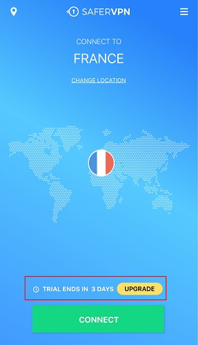  safervpn free-for-ios-home-screen" width = "287" height = "500" srcset = "https: // 144839-418331-2-raikfcquaxqncofqfm. stackpathdns.com/wp-content/uploads/2020/01/safervpn-free-for-ios-home-screen.jpg 287w، https://144839-418331-2-raikfcquaxqncofqfm.stackpathdns.com/wp-content/uploads /2020/01/safervpn-free-for-ios-home-screen-172x300.jpg 172w "size =" (حداکثر عرض: 287px) 100vw ، 287px "/> </noscript></p>
<h2> مدت زمان آزمایشی رایگان برای SaferVPN چیست؟ </h2>
<p> محاکمه رایگان SaferVPN دارای اعتبار 1 روزه است (24- ساعت ها). با این حال ، اگر SaferVPN را از فروشگاه اپل اپلیکیشن بارگیری کنید ، آزمایش آزمایشی رایگان اعتبار 3 روزه خواهد داشت. همانطور که قبلاً نیز اشاره کردم ، SaferVPN اساساً دو آزمایش رایگان ارائه می دهد ، که به معنای واقعی کلمه هیچ ارائه دهنده <a title=