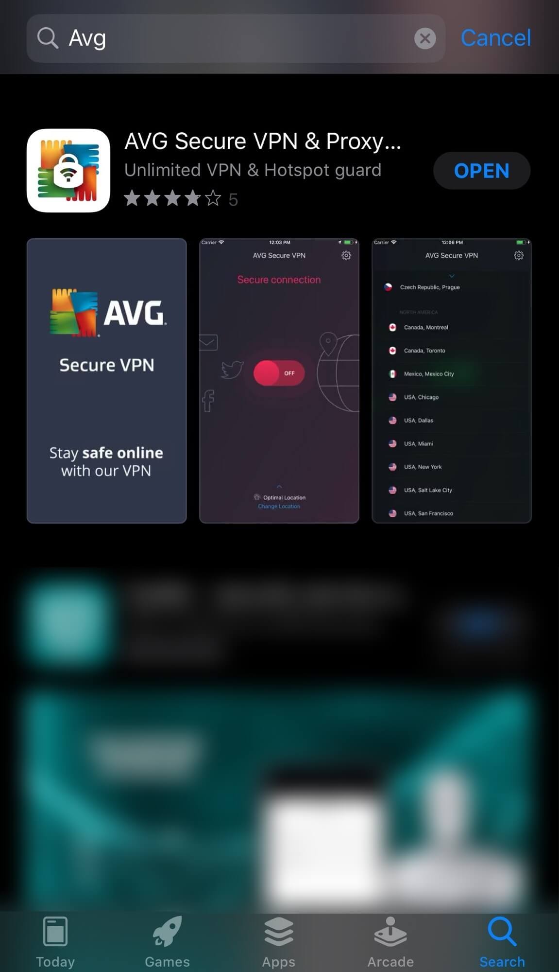  Apple-app-store-AVG-VPN-app-download "width =" 288 "height =" 500 "srcset =" "data-srcset =" https://144839-418331-2-raikfcquaxqncofqfm.stackpathdns.com/wp-content/uploads/2020/01/Apple-app-store-AVG-VPN -app-download.jpg 1151w ، https://144839-418331-2-raikfcquaxqncofqfm.stackpathdns.com/wp-content/uploads/2020/01/Apple-app-store-AVG-VPN-app-download-173x300. jpg 173w، https://144839-418331-2-raikfcquaxqncofqfm.stackpathdns.com/wp-content/uploads/2020/01/Apple-app-store-AVG-VPN-app-download-590x1024.jpg 590w، https: //144839-418331-2-raikfcquaxqncofqfm.stackpathdns.com/wp-content/uploads/2020/01/Apple-app-store-AVG-VPN-app-download-768x1334.jpg 768w ، https://144839-418331 -2-raikfcquaxqncofqfm.stackpathdns.com/wp-content/uploads/2020/01/Apple-app-store-AVG-VPN-app-download-884x1536.jpg 884w، https: // 144839-418331-2-raikfcquaxqncofqm. stackpathdns.com/w p-content / uploads / 2020/01 / Apple-app-store-AVG-VPN-app-download-300x521.jpg 300w "size =" (حداکثر عرض: 288px) 100vw ، 288px "/> </p>
<p><noscript><img class=