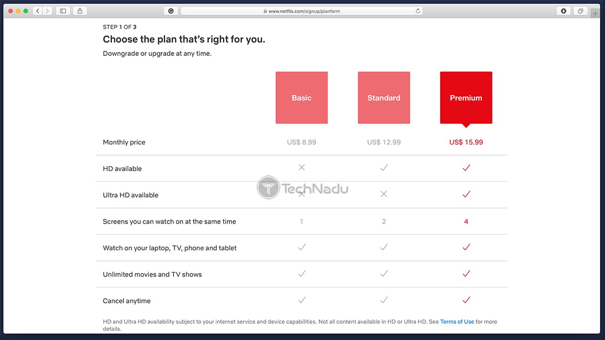  پیوند به وب سایت Netflix 