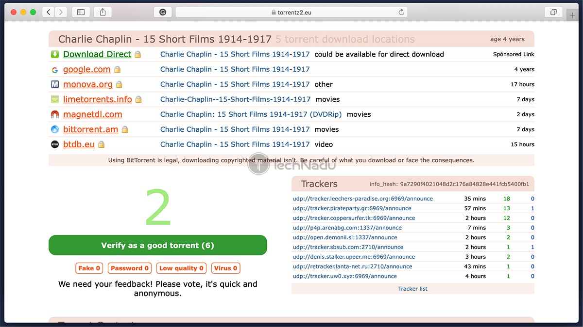  تورنتز 2 بررسی اجمالی پرونده های فردی 