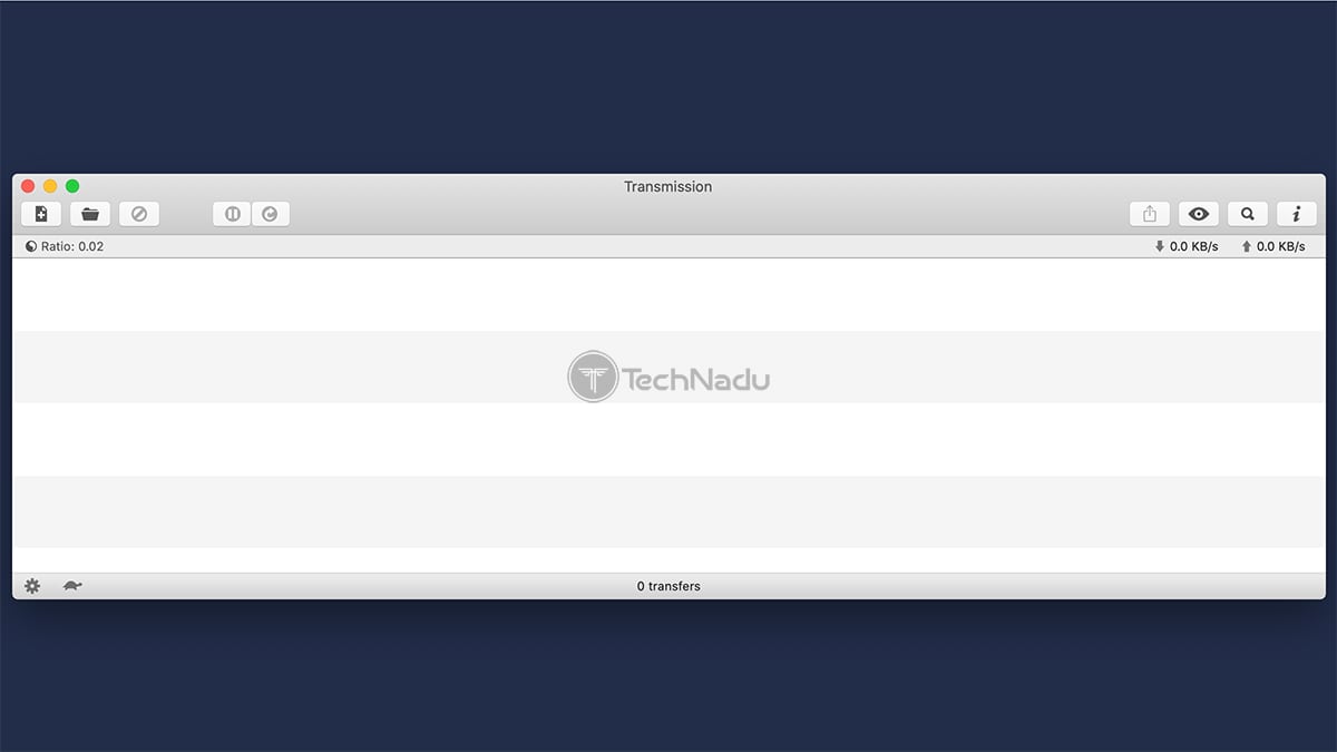 انتقال مشتری تورنت MacOS 