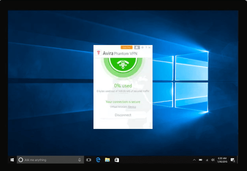 avira phantom vpn windows