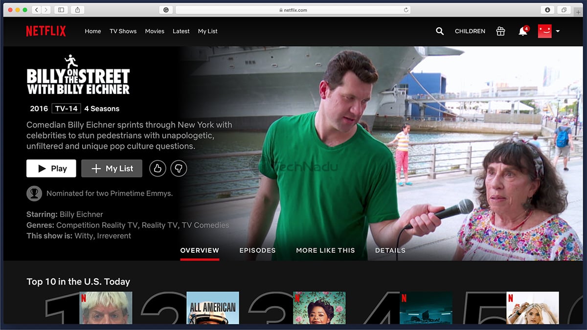  Billy on Street Netflix Streaming 