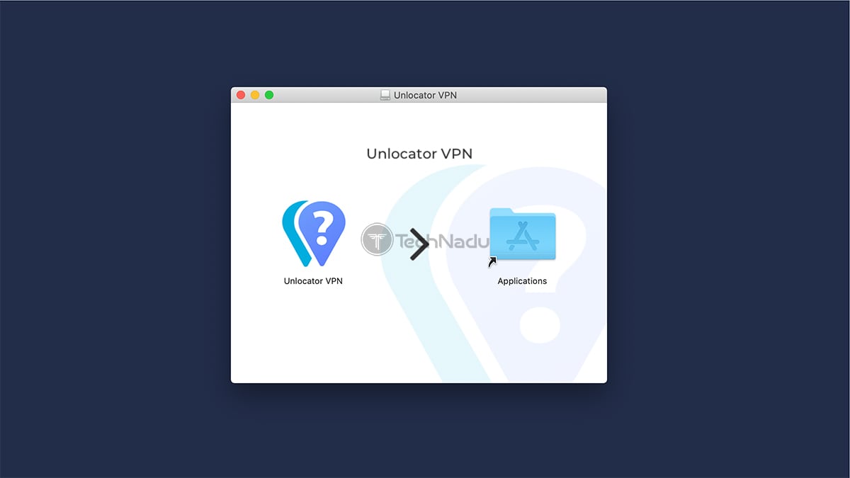  Unlocator VPN نصب بر روی macOS 