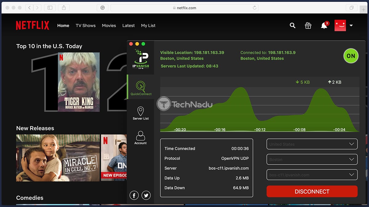  IPVanish Unblocks Netflix 