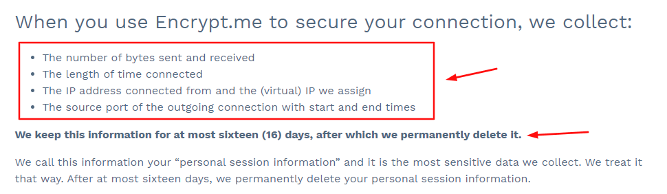  encrypt.me-logging-policy "width =" 700 " height = "204" srcset = "" data-srcset = "http://madahi72.ir/wp-content/uploads/2020/04/encrypt-me-review-2020-چرا-من-آن-را-توصیه-نمی-کنم؟.png 970w ، https://144839-418331-2-raikfcquaxqncofqfm.stackpathdns.com/wp-content/uploads/2019/09/encrypt.me-logging-policy-300x87.png 300w ، https://144839-418331-2- raikfcquaxqncofqfm.stackpathdns.com/wp-content/uploads/2019/09/encrypt.me-logging-policy-768x223.png 768w "size =" (حداکثر عرض: 700px) 100vw ، 700px "/> رمزگذاری شده </p>
<p><noscript><img class=