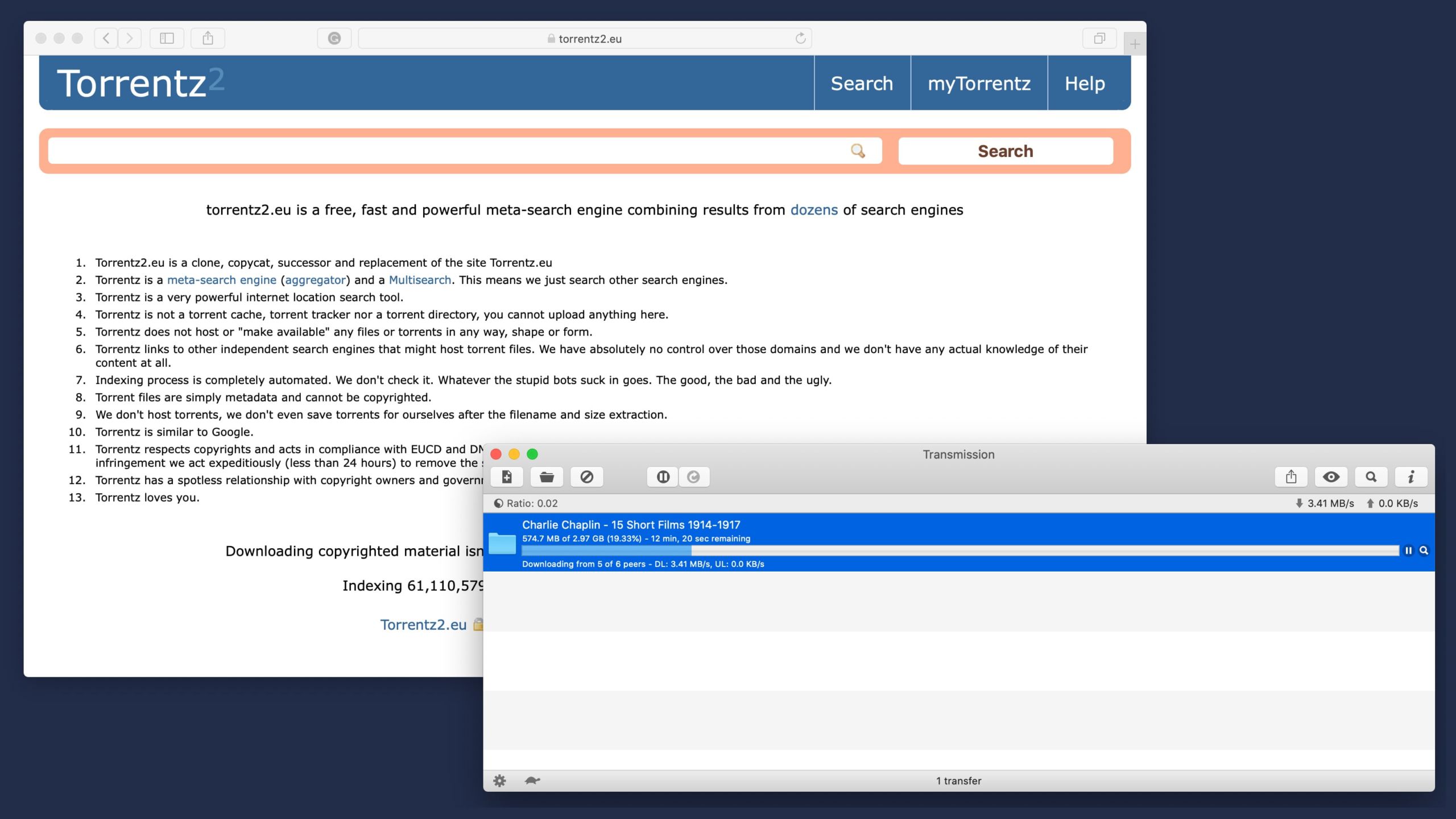  Torrentz Search Engine 