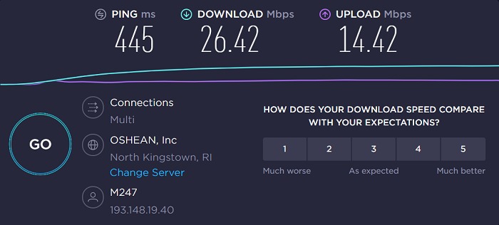 avast-vpn-spain-server-speed-test-result