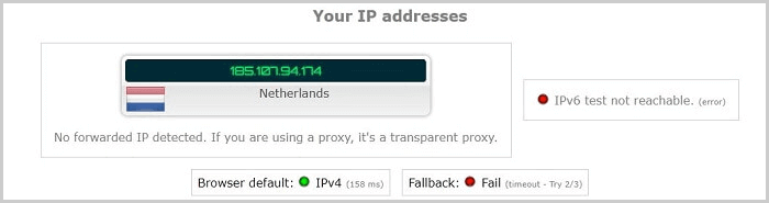 ExpressVPN-IP-Leak -تست-با-آدرس اصلی IP "width =" 700 "height =" 185