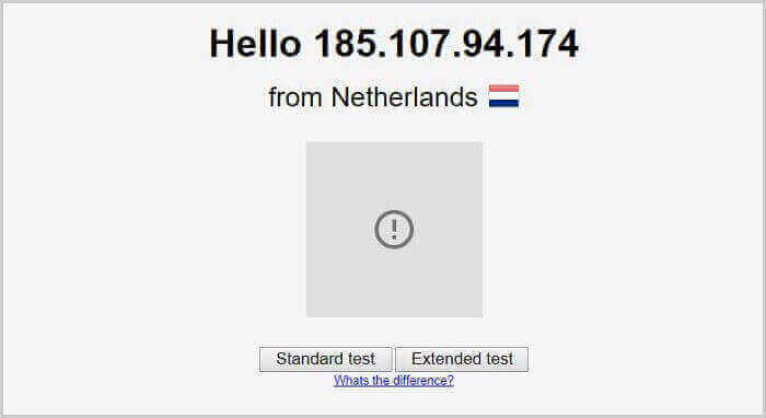 ExpressVPN-DNS-Leak-Test-with-Original-IP-Address "width =" 700 " height = "382