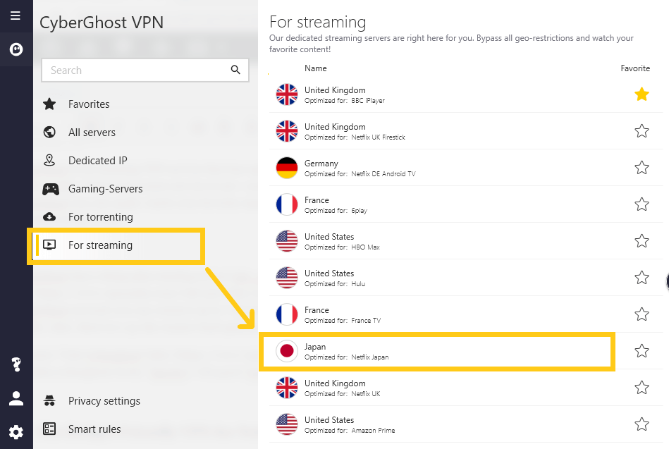 CyberGhost-Netflix-Japan
