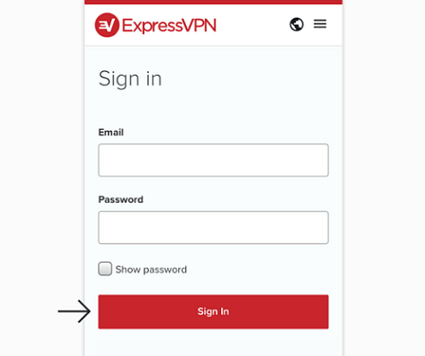  expressvpn login 