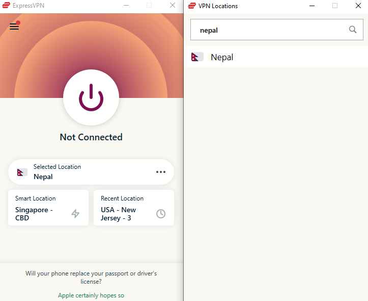  ExpressVPN-Nepal-Server "width =" 613 "height =" 500 "srcset =" // 144839-418331-2-raikfcquaxqncofqfm.stackpathdns.com/wp-content /uploads/2021/06/ExpressVPN-Nepal-Server.png 723w، //144839-418331-2-raikfcquaxqncofqfm.stackpathdns.com/wp-content/uploads/2021/06/ExpressVPN-Nepal-Server-300x2 300x2 "sizes =" (max-width: 613px) 100vw، 613px "/> </p>
<p> همچنین می توانید ExpressVPN را همزمان روی 5 دستگاه تنظیم کنید و به راحتی در دستگاههایی مانند <strong> Mac </strong> ، <strong> قابل تنظیم است ] Windows </strong>، <strong> Android </strong>، <strong> iOS </strong>، <strong> Firestick </strong>، <strong> Android </strong> <strong> TV </strong>، <strong> روتر </strong>، <strong> روتر </strong> <strong> Linux </strong> و بسیاری دیگر. </p>
<p> از نظر ExpressVPN و امنیت و رمزگذاری ، رمزگذاری بیت AES-256 درجه نظامی با ویژگی های پیشرفته مانند <strong> Internet Kill Switch </strong>، <strong> Perfect Port Secrecy </strong>، <strong> Split Tunneling </strong> ، و سیاست <strong> Zero-Log </strong>. بعلاوه ، اگرچه این ارائه دهنده ممکن است کمی گران باشد ، اما همه اشتراکهای حق بیمه با <strong> 30 روز ضمانت استرداد پول </strong> پوشش داده می شوند. </p>
<p> برای جزئیات بیشتر بررسی ExpressVPN ما را بخوانید. </p>
<h3> 2. Surfshark: <strong> VPN بودجه پسند برای نپال </strong></h3>
<p><img loading=