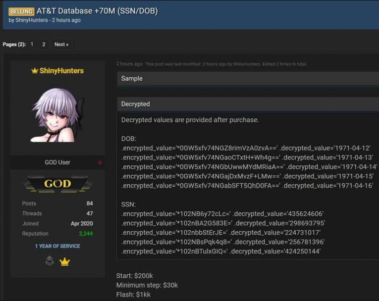 AT & T-hacked-database-for-sale-online
