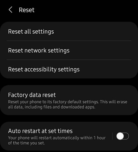  android-factory-reset "width =" 319 "height =" 350 "srcset =" // 144839-418331-2-raikfcquaxqncofqfm.stackpathdns.com/wp-content/uploads/ 2021/08/android-factory-reset.jpeg 455w ، //144839-418331-2-raikfcquaxqncofqfm.stackpathdns.com/wp-content/uploads/2021/08/android-factory-reset-273x300.jpeg 273w ، // 144839-418331-2-raikfcquaxqncofqfm.stackpathdns.com/wp-content/uploads/2021/08/android-factory-reset-300x330.jpeg 300w "sizes =" (max-width: 319px) 100vw، 319px "/> [19659013] این روند از دستگاهی به دستگاه دیگر متفاوت است. برای جزئیات بیشتر به دستورالعمل تنظیم مجدد کارخانه NCSC مراجعه کنید. </li>
<li> اگر هیچ نسخه پشتیبان تهیه نکرده اید ، اطلاعات شما از بین می رود. اطمینان حاصل کنید که این گذرواژه را نیز بازنشانی کنید. </li>
</ul>
<p><strong> 2. بازیابی از نسخه پشتیبان </strong> </p>
<ul>
<li> هیچ گونه پشتیبان گیری که پس از بارگیری برنامه جاسوس افزار ایجاد شده است را بازنشانی نکنید. </li>
<li> پشتیبان گیری خودکار هر 24 ساعت انجام می شود. شما به Wi-Fi متصل هستید. </li>
</ul>
<p><strong> 3. بازنشانی گذرواژه ها <br /> </strong> </p>
<ul>
<li> اگر از زمان بارگیری برنامه جاسوس افزار به حساب های خود وارد شده اید ، باید رمز عبور آن حساب ها را بازنشانی کنید. </li>
</ul>
<p><strong> 4. گذرواژه های مشابه <br /> </strong> </p>
<ul>
<li> اگر از رمز عبور یکسانی برای چندین حساب استفاده شده است ، پس این گذرواژه ها باید بازنشانی شوند. </li>
<li> اطمینان حاصل کنید که برای هر حساب یک رمز عبور منحصر به فرد تنظیم کنید. </li>
</ul>
<p><strong> 5. Google Play Protect </strong> </p>
<p> برای اطمینان از اینکه دستگاه های Android شما در برابر بدافزارها محافظت می شوند ، توصیه می کنیم از <strong> نرم افزار ضد ویروس/بدافزار </strong> و یک <a title=